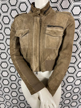 Charger l&#39;image dans la galerie, Blouson en daim Twin-set Simona Barbieri taille 40

