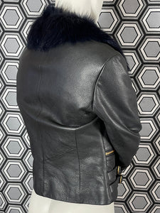 Blouson en cuir Paul Smith taille 36
