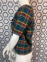 Charger l&#39;image dans la galerie, Haut tartan Jean Charles de Castelbajac taille 36
