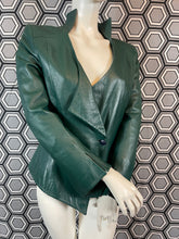 Charger l'image dans la galerie, Veste vintage en cuir Thierry Mugler taille 38
