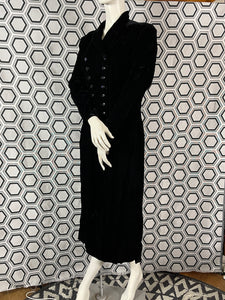 Manteau en velours Armand Ventilo taille 40