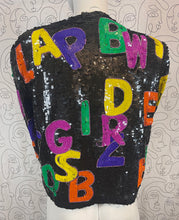 Charger l&#39;image dans la galerie, Incroyable veste à sequins vintage taille 40
