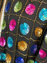 Charger l'image dans la galerie, Veste à sequins vintage taille 40
