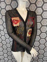 Charger l&#39;image dans la galerie, Cardigan mesh Jean Paul Gaultier taille 38
