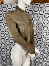 Charger l&#39;image dans la galerie, Blouson en daim Twin-set Simona Barbieri taille 40
