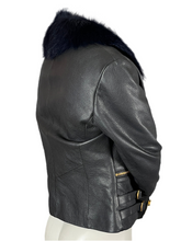 Charger l&#39;image dans la galerie, Blouson en cuir Paul Smith taille 36
