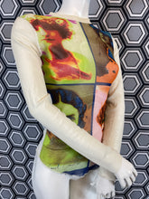 Charger l&#39;image dans la galerie, Haut mesh Jean Paul Gaultier soleil taille 38

