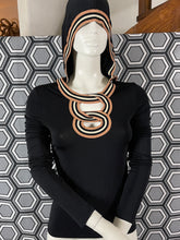 Charger l&#39;image dans la galerie, Haut à capuche Jean Paul Gaultier taille 36
