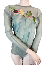 Charger l&#39;image dans la galerie, Haut en mesh Jean Paul Gaultier taille 38
