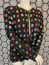Charger l'image dans la galerie, Veste à sequins vintage taille 40
