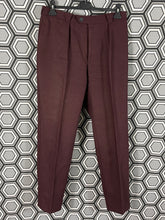 Charger l'image dans la galerie, Pantalon à pinces vintage Thierry Mugler lie de vin taille 42
