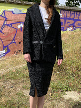 Charger l'image dans la galerie, Ensemble Chantal Thomass en astrakan vintage taille 36

