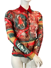 Charger l&#39;image dans la galerie, Chemise Jean Paul Gaultier taille 34
