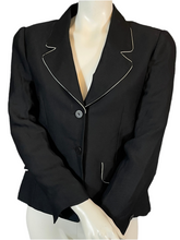 Charger l'image dans la galerie, Veste noire et blanche Lolita Lempicka taille 42
