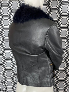 Blouson en cuir Paul Smith taille 36