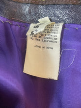 Charger l&#39;image dans la galerie, Jupe en cuir Morabito taille 38
