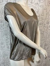 Charger l&#39;image dans la galerie, Haut en lamé Jil Sander taille 38
