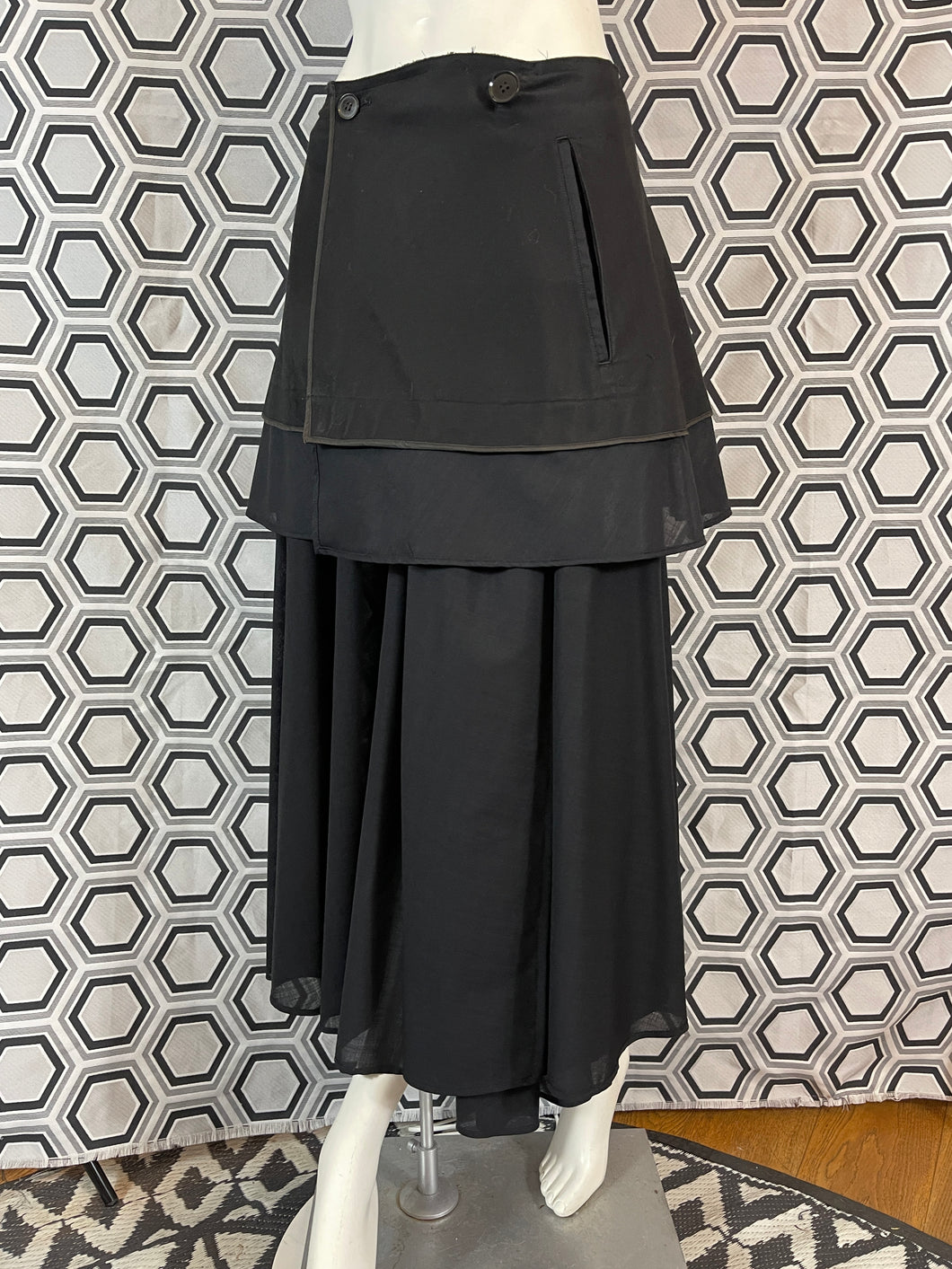 Jupe longue Yohji Yamamoto taille 38