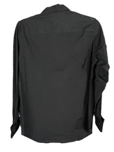 Charger l&#39;image dans la galerie, Chemise noire Yohji Yamamoto taille 40
