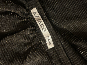 Ensemble de plage : combishort et paréo métallisé taille 38
