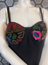 Charger l&#39;image dans la galerie, Exceptionnelle robe à perles Louis Feraud taille 42
