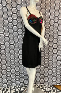 Exceptionnelle robe à perles Louis Feraud taille 42
