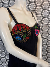 Charger l&#39;image dans la galerie, Exceptionnelle robe à perles Louis Feraud taille 42
