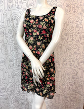 Charger l&#39;image dans la galerie, Robe en voile à fleurs Sonia Rykiel taille 36
