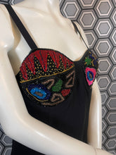 Charger l&#39;image dans la galerie, Exceptionnelle robe à perles Louis Feraud taille 42
