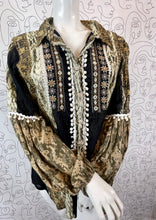 Charger l&#39;image dans la galerie, Blouse bohème Antica Sartoria taille 40
