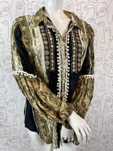 Charger l&#39;image dans la galerie, Blouse bohème Antica Sartoria taille 40
