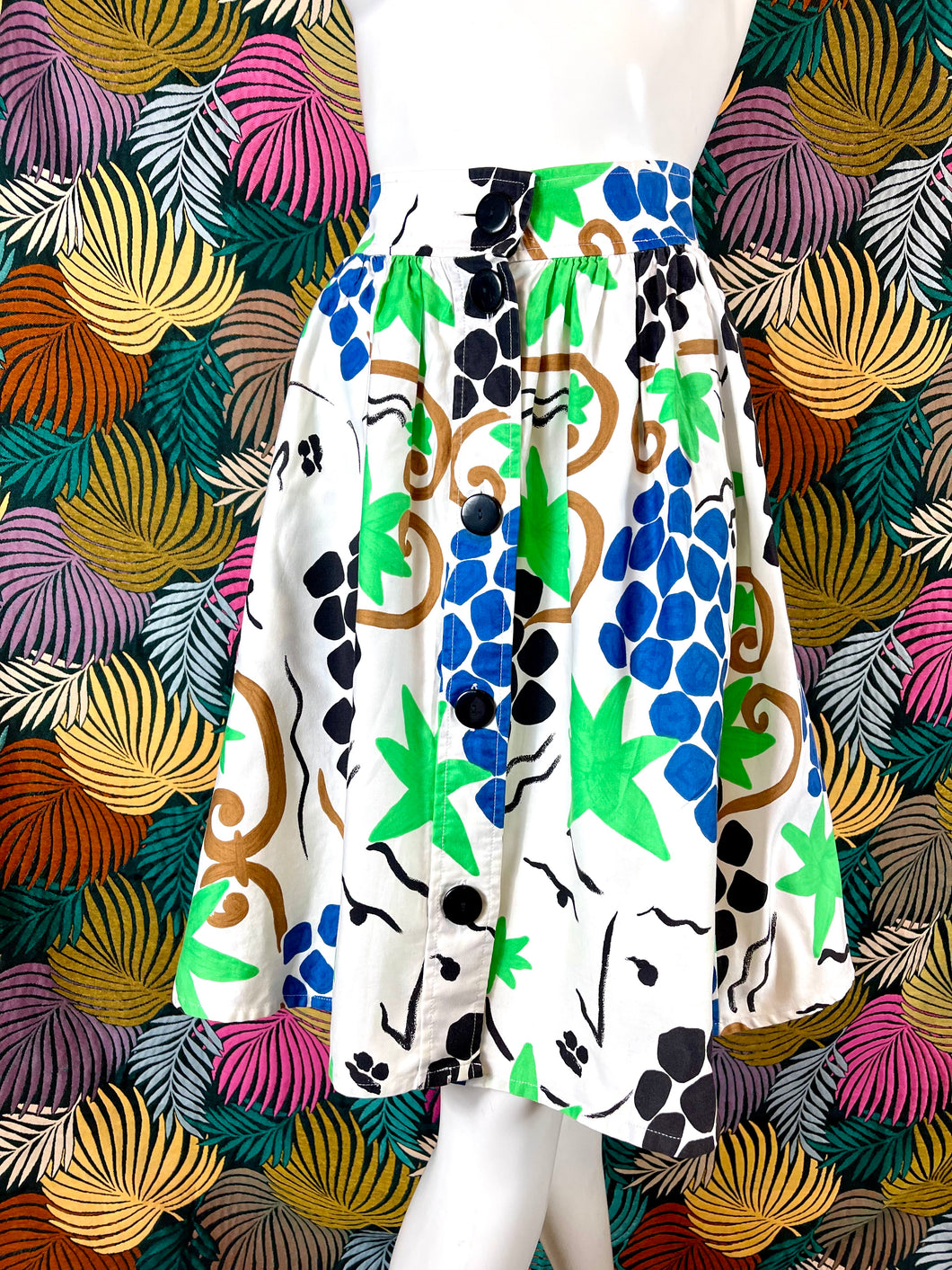 Jupe Yves Saint Laurent variation taille 42 hommage à Matisse