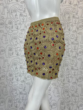 Charger l&#39;image dans la galerie, Jupe dorée Quatro Moscas taille 36
