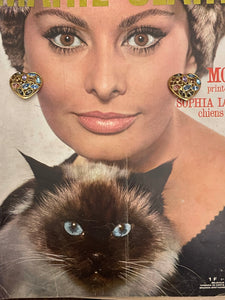 Boucles cœur vintage Yves Saint Laurent