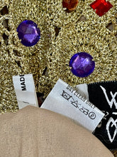 Charger l&#39;image dans la galerie, Jupe dorée Quatro Moscas taille 36
