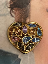 Charger l&#39;image dans la galerie, Boucles cœur vintage Yves Saint Laurent
