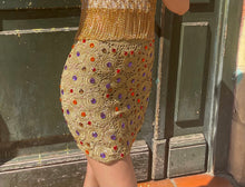 Charger l&#39;image dans la galerie, Jupe dorée Quatro Moscas taille 36
