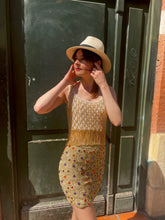 Charger l&#39;image dans la galerie, Jupe dorée Quatro Moscas taille 36
