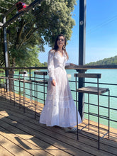 Charger l'image dans la galerie, Superbe robe longue vintage taille 34
