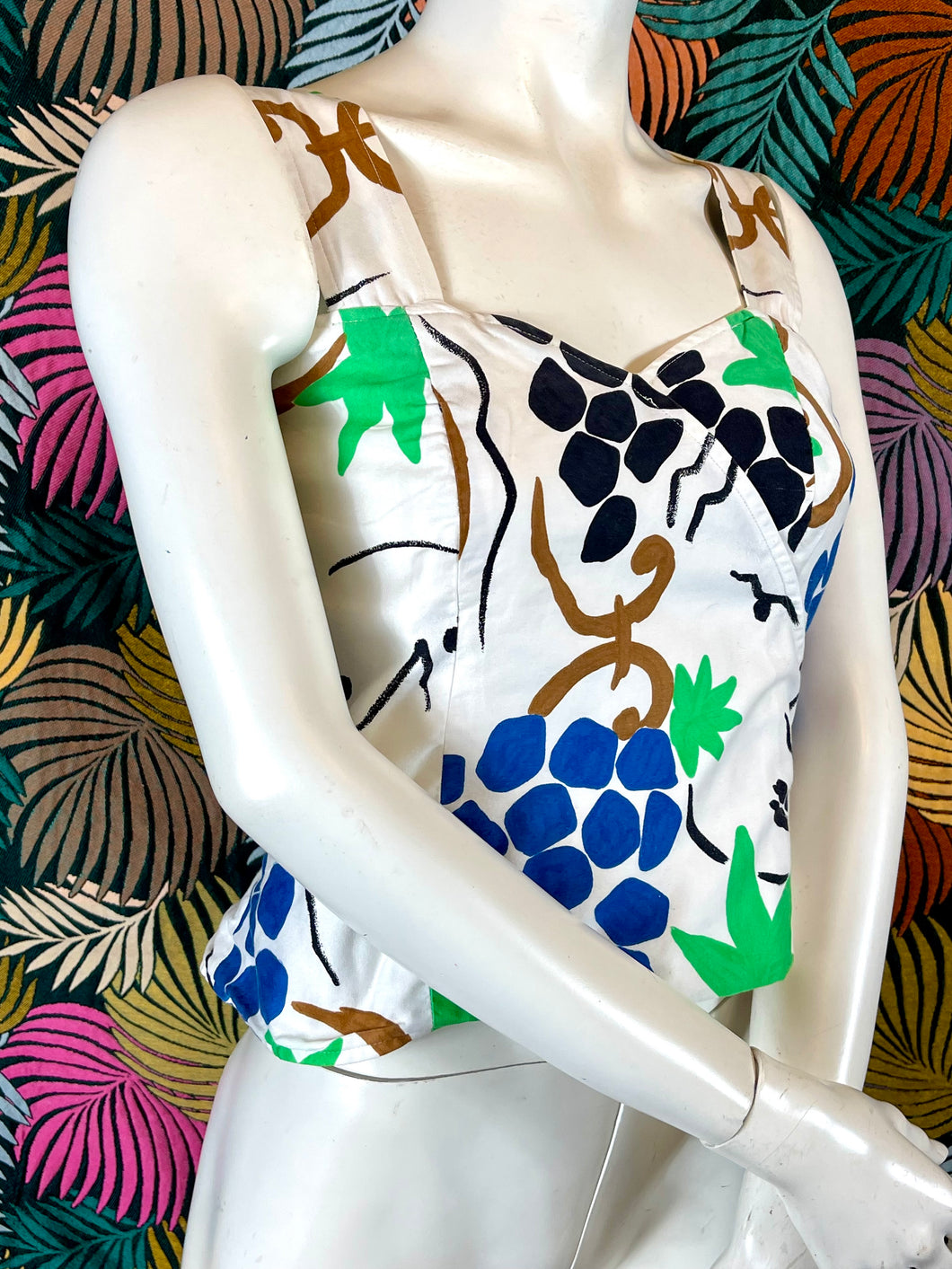 Haut Yves Saint Laurent variation hommage Matisse taille 36