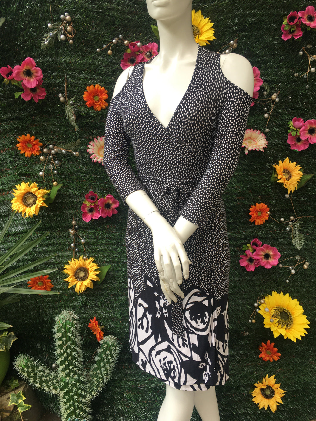 Robe cache-cœur Anne Fontaine taille 36