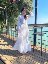 Charger l'image dans la galerie, Superbe robe longue vintage taille 34
