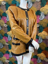 Charger l&#39;image dans la galerie, Manteau en cuir d’autruche taille 40/42
